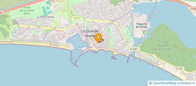 localisation de l'entreprise LA PLACE  LA GRANDE-MOTTE