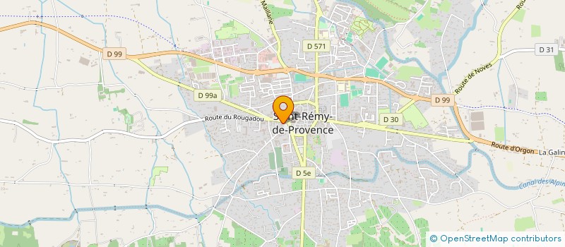 localisation de l'entreprise LA PLACE à SAINT-REMY-DE-PROVENCE