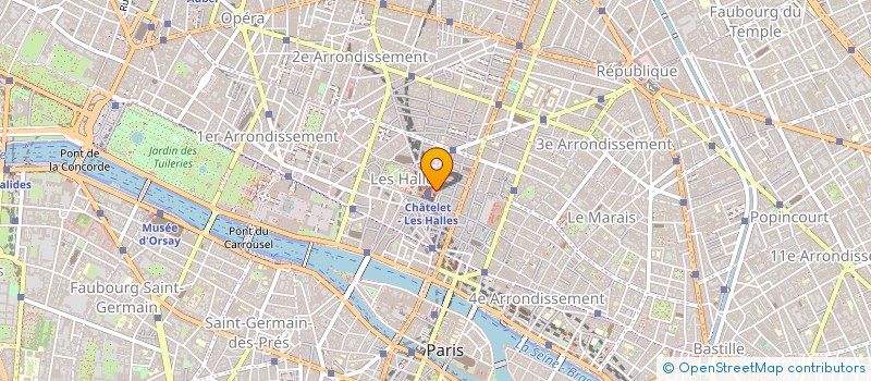 localisation de l'entreprise LA PLACE - CENTRE CULTUREL HIPHOP  PARIS