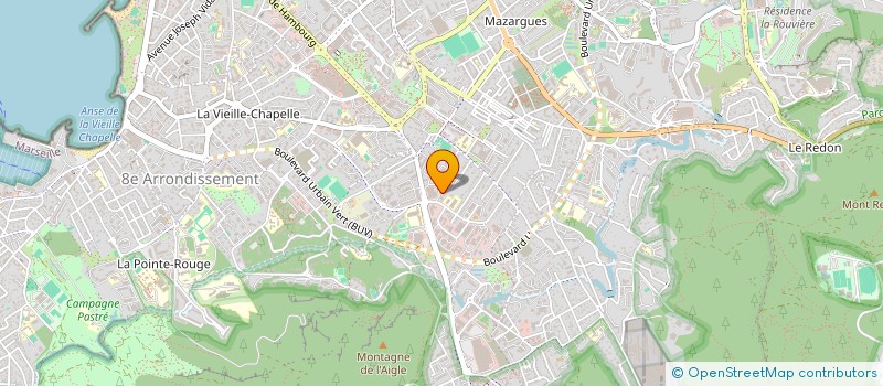 localisation de l'entreprise LA PLACE DES HEROS à MARSEILLE