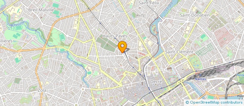 localisation de l'entreprise LA PLACE DES METIERS (LPDM) à NANTES