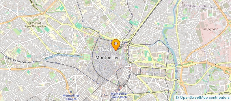 localisation de l'entreprise LA PLACETTE à MONTPELLIER