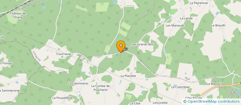localisation de l'entreprise LA PLACETTE à FOSSEMAGNE