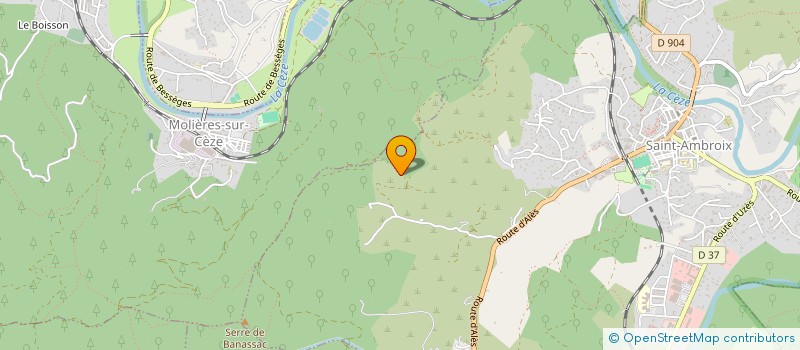 localisation de l'entreprise LA PLACETTE DE SAINT-AMBROIX  SAINT-AMBROIX