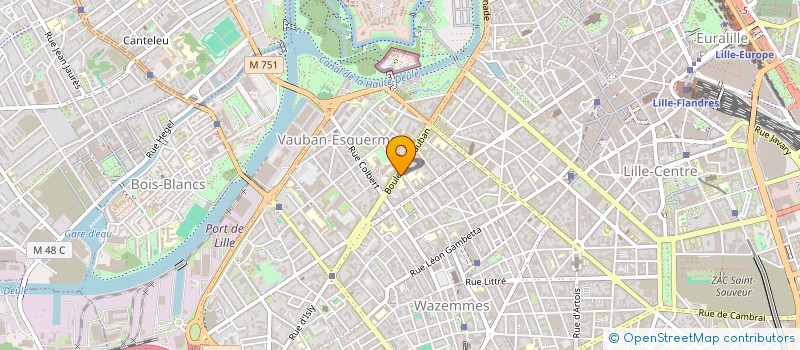 localisation de l'entreprise LA PLAIDOIRIE ISTC à LILLE