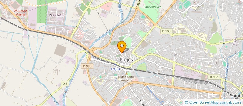 localisation de l'entreprise LA PLAINE 2000 à FREJUS