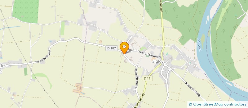 localisation de l'entreprise LA PLAINE à SIGLOY