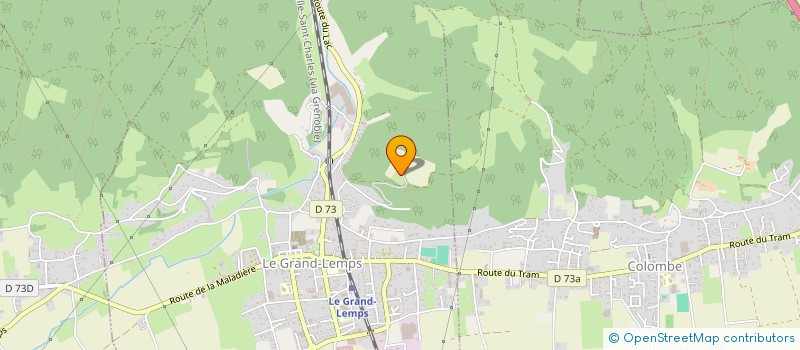 localisation de l'entreprise LA PLAINE DE BIEVRE  LE GRAND-LEMPS