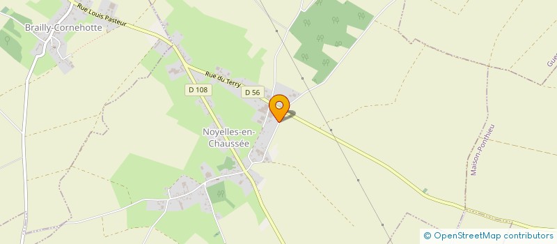 localisation de l'entreprise LA PLAINE DE CRECYNOYEL à NOYELLES-EN-CHAUSSEE