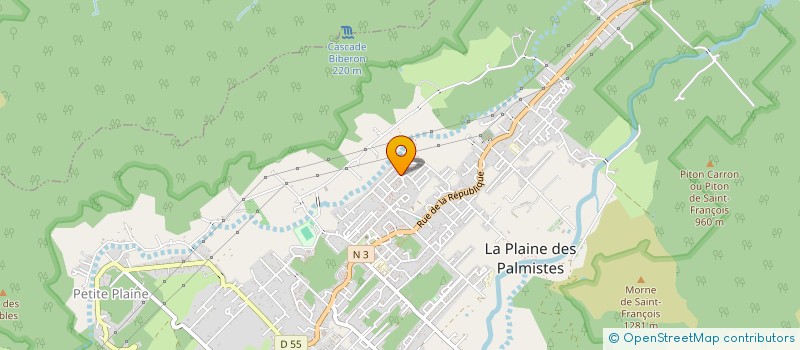 localisation de l'entreprise LA PLAINE LE POSSIBLE à LA PLAINE-DES-PALMISTES