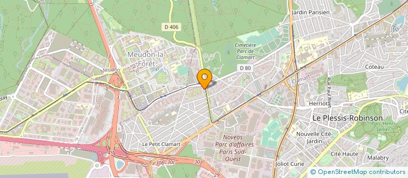 localisation de l'entreprise LA PLAINE VIDEO à CLAMART