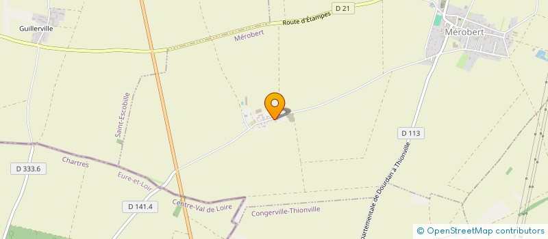 localisation de l'entreprise LA PLAINE VOYAGE à MEROBERT