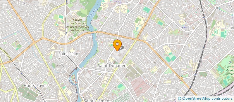 localisation de l'entreprise LA PLAISANTE AVENTURE DE LA MUSIQUE ET DES ARTS LA PAMA à NANTES