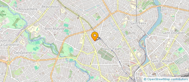 localisation de l'entreprise LA PLANCH' A RIRE  NANTES