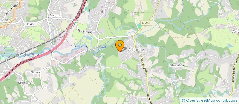 localisation de l'entreprise LA PLANCHA à BIDART