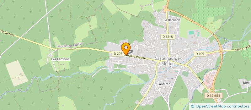 localisation de l'entreprise LA PLANCHA BELLA  CASTELNAU-DE-MEDOC