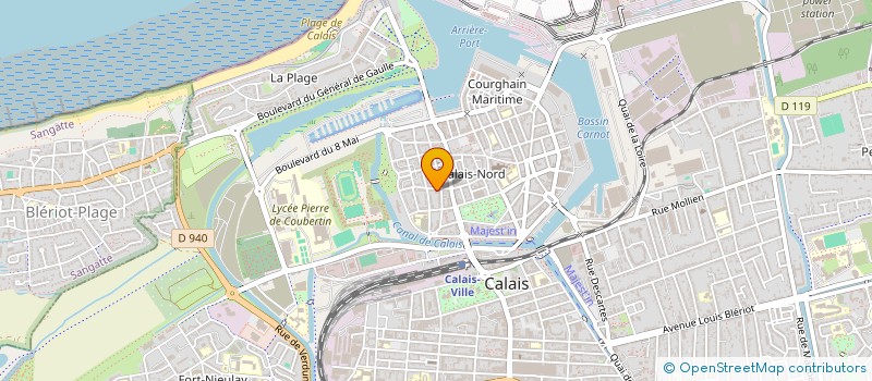 localisation de l'entreprise LA PLANCHE  CALAIS