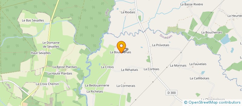 localisation de l'entreprise LA PLANCHE BRETILLIENNE à DOURDAIN