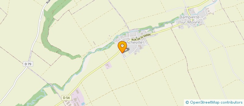 localisation de l'entreprise LA PLANCHE DU DER  FRANCHEVILLE