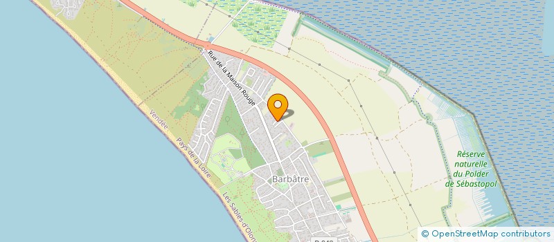 localisation de l'entreprise LA PLANCHE NOIRMOUTRINE à BARBATRE
