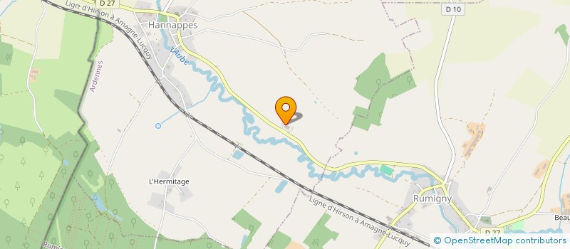 localisation de l'entreprise LA PLANCHETTE  HANNAPPES