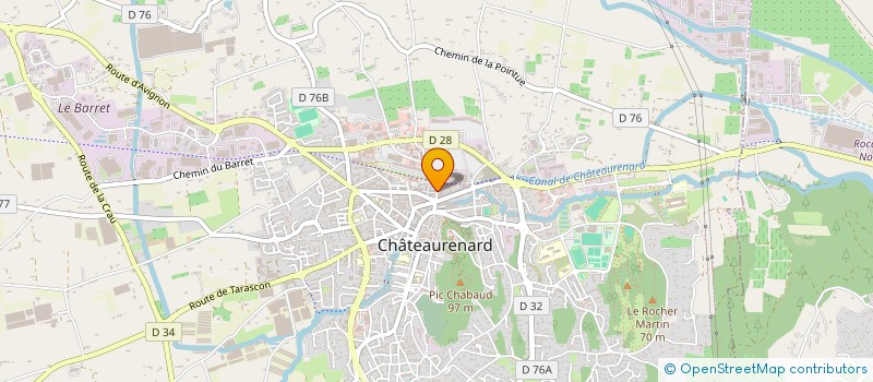 localisation de l'entreprise LA PLANETE  SORGUES