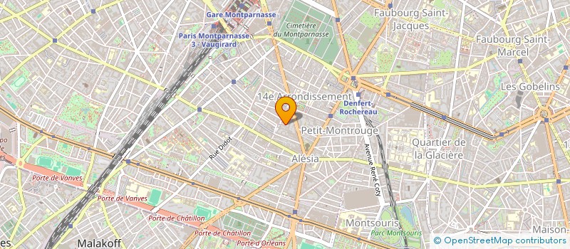 localisation de l'entreprise LA PLANETE DES ENFANTS  PARIS