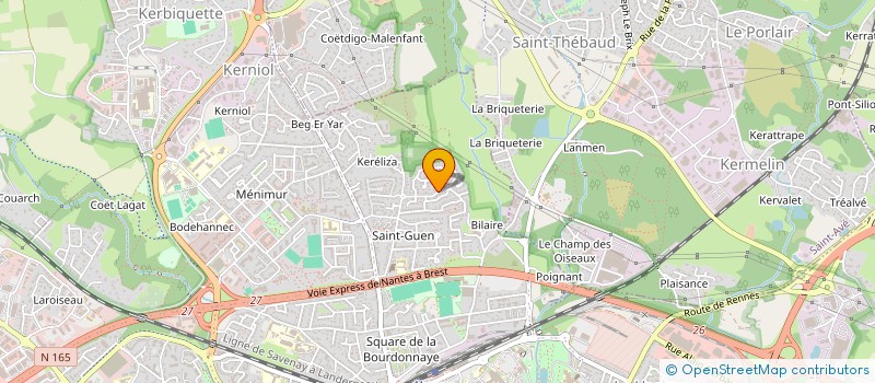 localisation de l'entreprise LA PLANQUE à VANNES