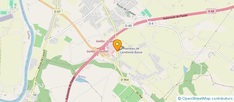 localisation de l'entreprise LA PLANQUE DE MARGOT  BRENS