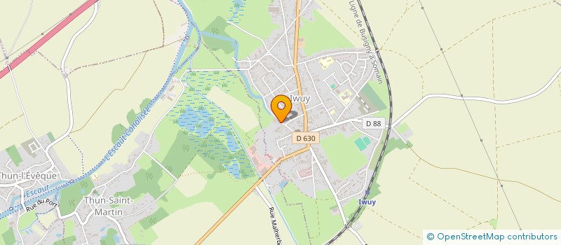 localisation de l'entreprise LA PLANQUETTE AGRO  HALLUIN