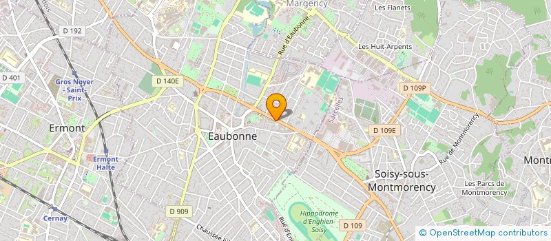 localisation de l'entreprise LA PLANTE à EAUBONNE