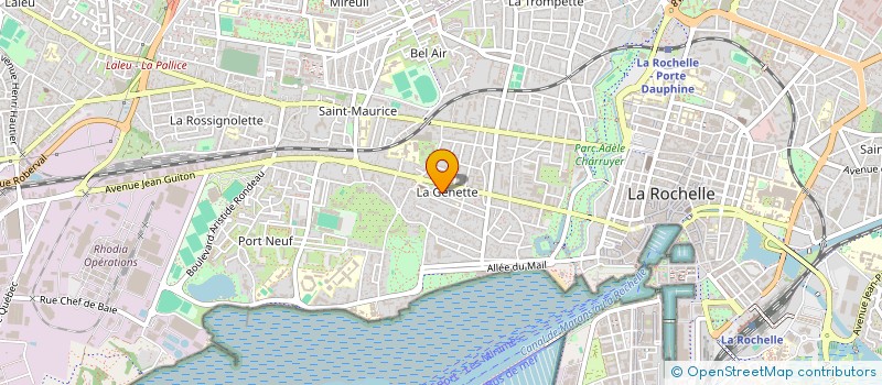 localisation de l'entreprise LA PLANTE A REBET à LA ROCHELLE
