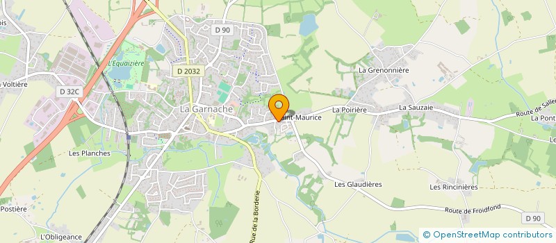 localisation de l'entreprise LA PLANTIERE à LA GARNACHE