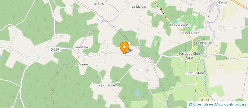 localisation de l'entreprise LA PLAQUE  ORIGNOLLES