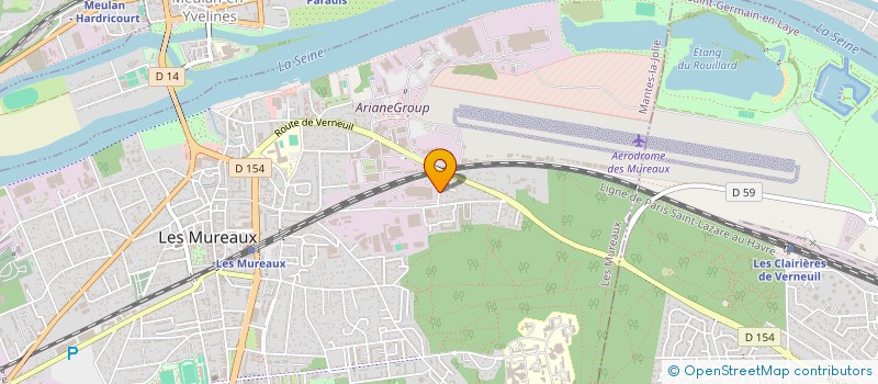 localisation de l'entreprise LA PLATE FORME DES YVELINES POUR LES QUARTIERS POPULAIRES  ( PYQP ) à LES MUREAUX