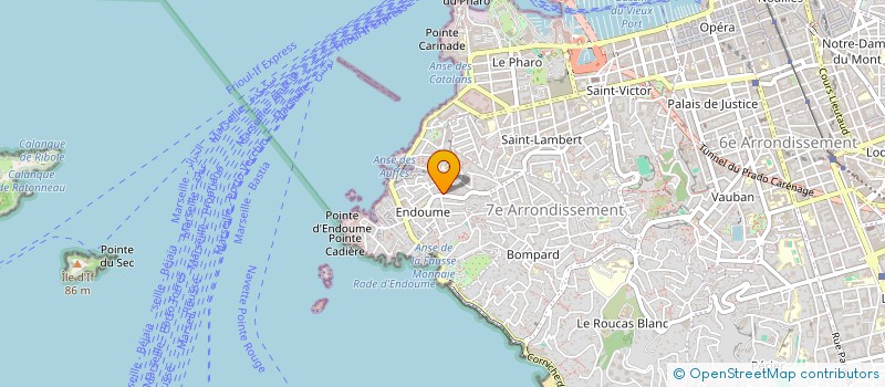 localisation de l'entreprise LA PLATEFORME CAMPUS à MARSEILLE