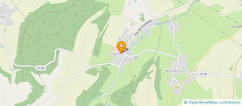 localisation de l'entreprise LA PLATEFORME DU BOIS  FAGNON