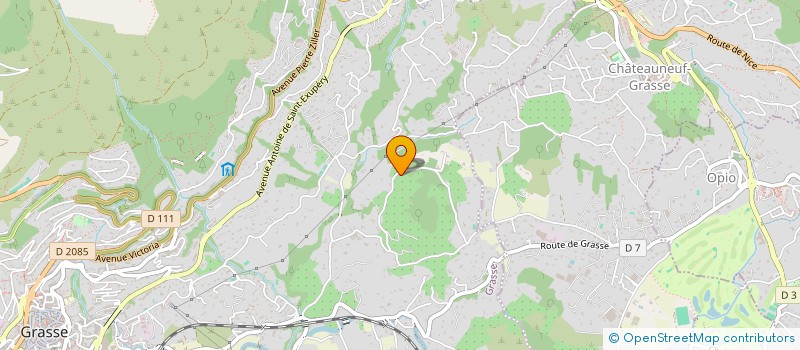 localisation de l'entreprise LA PLATRIERE SARL  GRASSE