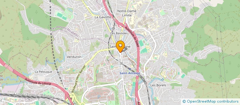 localisation de l'entreprise LA PLAZA à MARSEILLE