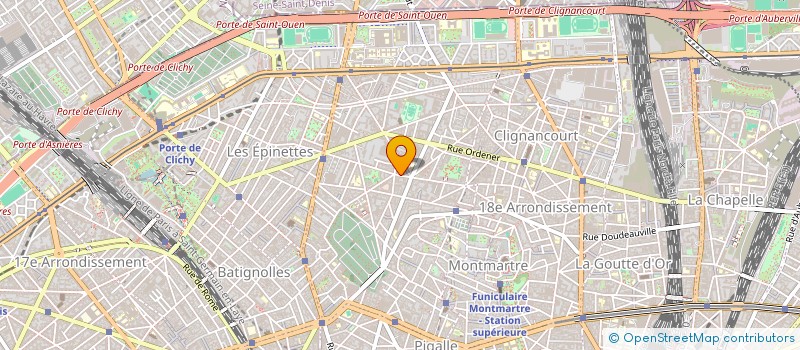 localisation de l'entreprise LA PLEIADE à PARIS