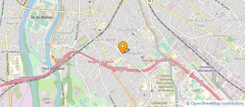 localisation de l'entreprise LA PLEIADE.NET à MURET