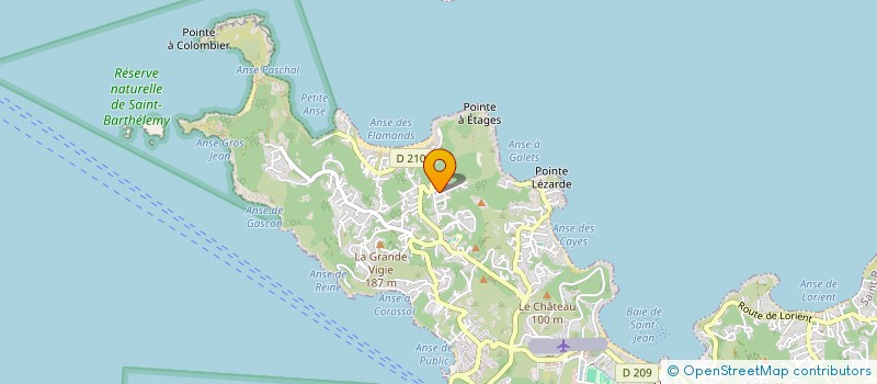 localisation de l'entreprise LA PLENITUDE à SAINT BARTHELEMY