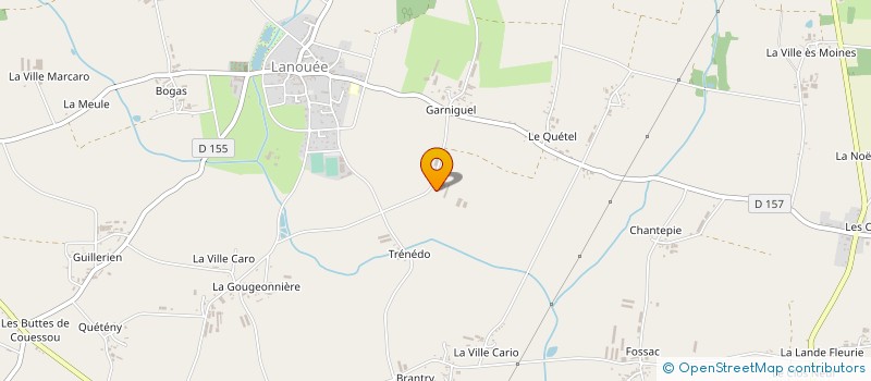localisation de l'entreprise LA PLOERMELAISE - CARLES BRETAGNE à LA CROIX-HELLEAN