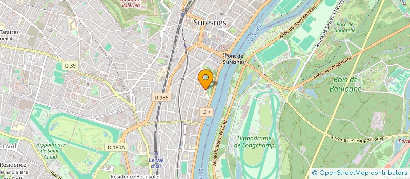 localisation de l'entreprise LA PLOMBERIE DE CHRISTOPHE à SURESNES