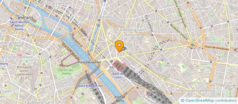 localisation de l'entreprise LA PLOMBERIE DU 12EME  PARIS