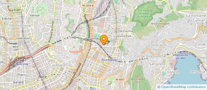 localisation de l'entreprise LA PLOMBIERE à NICE