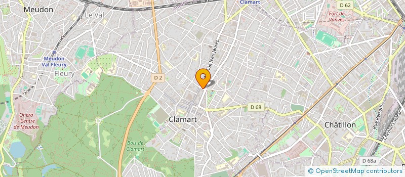 localisation de l'entreprise LA PLOMBIERE EN MARINIERE à CLAMART