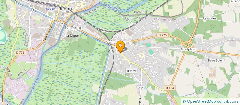 localisation de l'entreprise LA PLUME AU CULTE  SAINT-NICOLAS-DE-REDON