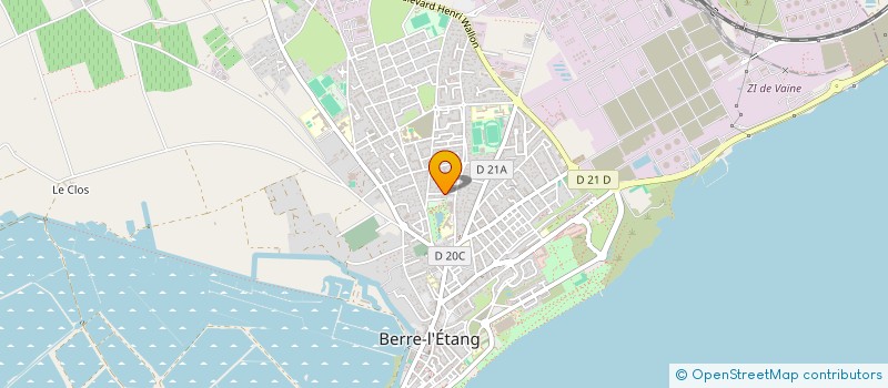 localisation de l'entreprise LA PLUME AUX IDEES à BERRE-L'ETANG