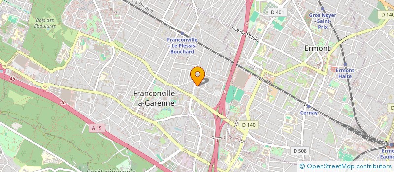 localisation de l'entreprise LA PLUME D'ULYSSE  FRANCONVILLE